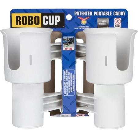 ROBOCUP Best Cup Holder for Drinks Fishing Rod/Pole Boat Beach Chair Golf Cart Wagon