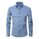 thumbnail image 1 of Camisas De Vestir Hombre Caballero Moda Casual Camisa Slim, 1 of 4