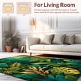 thumbnail image 2 of ODIKA 5'x7' Machine Washable Non-Slip Area Rug, Jungle Oasis High Traffic Rug, Green, 280944, 2 of 7