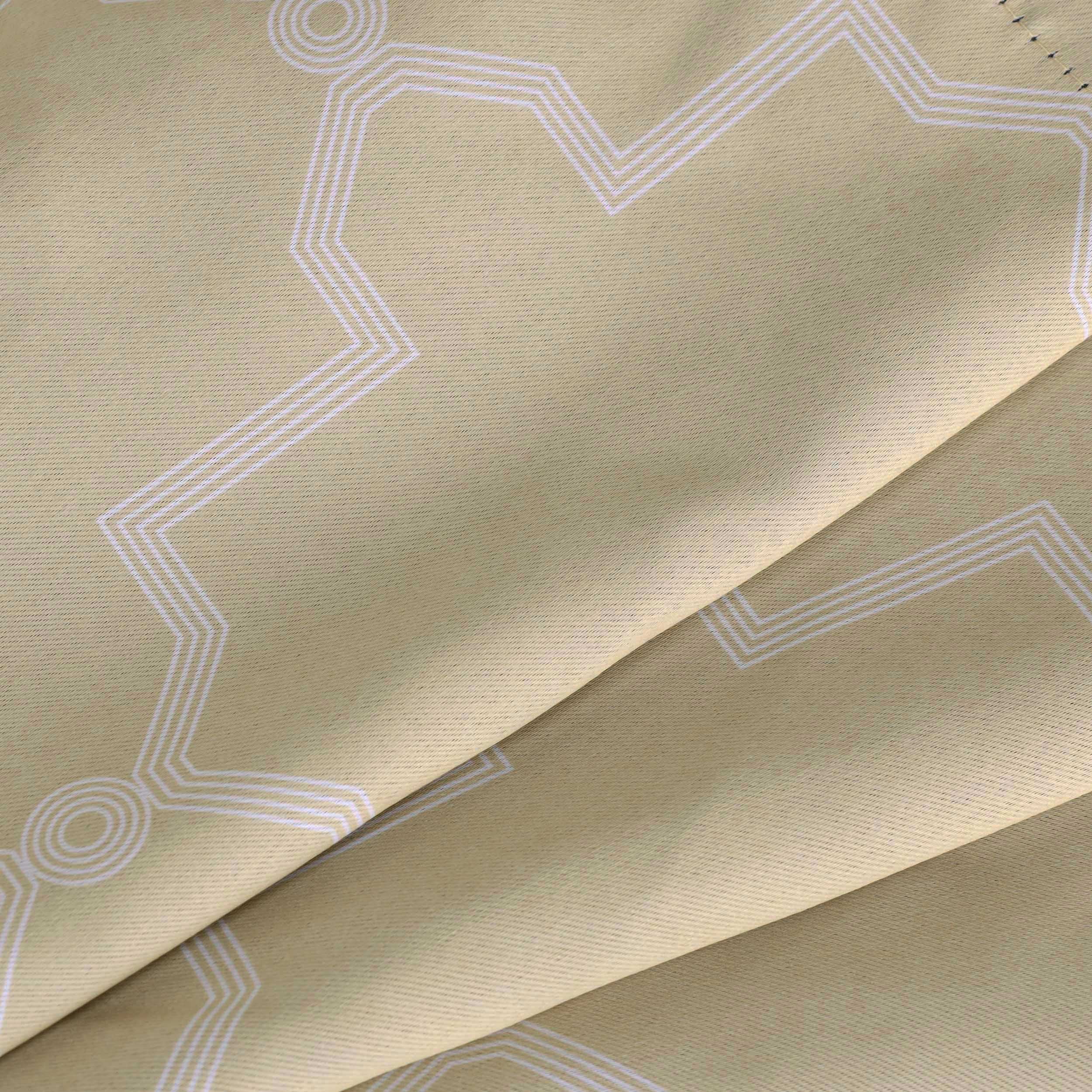 Superior Trellis Blackout Grommet Curtain Panel Pair, Set of 2 Curtains, 42"W x 108"L, Ivory