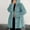 Light Blue, variant on Women's Jackets Lightweight Fleece Under $15 with Hood Winter Long Sleeved Hooded Warm Jacket Solid Color Button Top Jacket