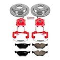 thumbnail image 2 of PowerStop Rear Z23 Evolution Sport Brake Pad and Rotor Kit with Red Powder Coated Calipers Fits: BMW Select Models KC2970, 2 of 2