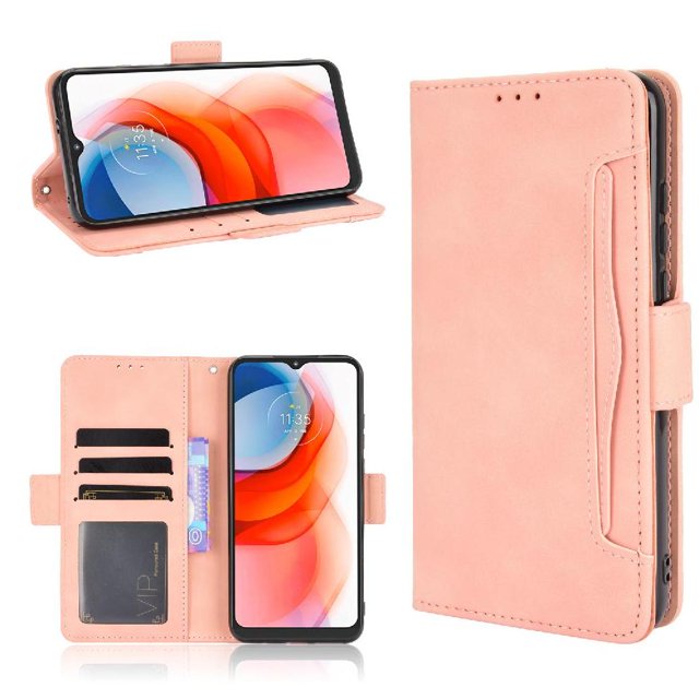 Funda Tipo Billetera GANGXUN para Motorola MOTO G Play 2021 – Tapa Flip con Tarjetero
