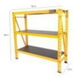 thumbnail image 6 of DEWALTRAKDXST4500 4FT 3SHLF INDUST RACK YELLOW, 6 of 6