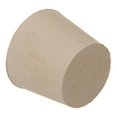 thumbnail image 2 of New Rubber Stopper Bungs Laboratory Solid Hole Stop Push-In Sealing Plug 7# 28*37mm, 2 of 4