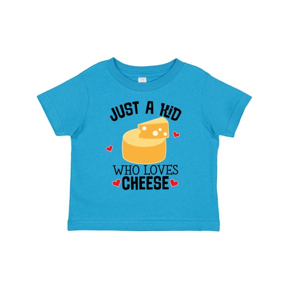 Inktastic Cheese Lover Kids Boys or Girls Toddler T-Shirt
