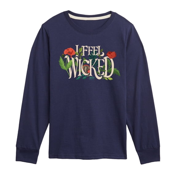 Wicked - Elphaba - Youth Long Sleeve Graphic T-Shirt