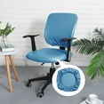 thumbnail image 3 of Funda de asiento de silla de PU, extraíble, de 15 a 20 pulgadas, antideslizante, para bodas y hoteles. 38-52cm, 3 of 8