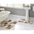 thumbnail image 1 of Chesapeake Pebbles 2 pc Safari Bath Rug Set (21"x34" & 24"x40"), 1 of 6