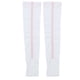 thumbnail image 2 of Mangas deportivas de medio dedo para actividades al aire libre, calentadores de brazos unisex con protección UV, color blanco M, 2 of 8