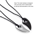 thumbnail image 3 of Jumpingount Collares masculinos Moda Cuello Colgante Decoración personalizada Colgante Adorno Joyería Marido Novio Trabajo informal Ropa, zapatos y accesorios Miscelánea Negro Jumpingount AP012303-01, 3 of 6