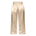 thumbnail image 6 of Womens Casual Satin Silk Pants Elastic Waist 2026 Summer Loose Ankle Beach Work Cropped Trousers, 6 of 6