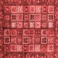 thumbnail image 1 of Ahgly Company Indoor Square Abstract Red Modern Area Rugs, 7' Square, 1 of 4
