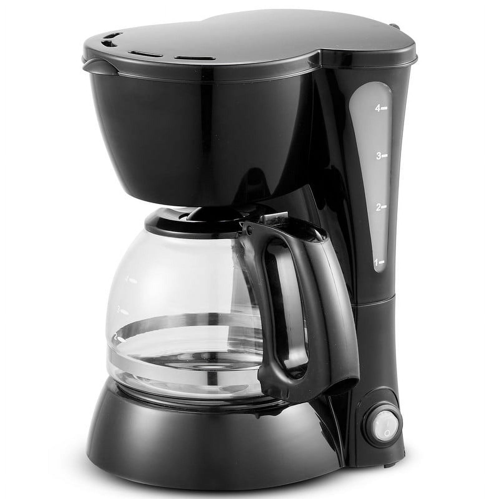 Elite Cuisine EHC5842 4-Cup Brew & Drip Coffee Maker with Pause & Serve