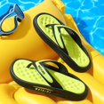 thumbnail image 5 of Flat Sandals for Women,Women's Flats,Summer Shoes,Comfortable Sandals for Women,Summer Sandals for Women,Unisex Summer Wear-Resistant Sandals And Flip-Flops,Green,8.5, 5 of 5