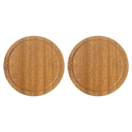 Uxcell 2Pack Wooden Cup Lid 3.35 Inch, Wooden Coffee Mug Lids Bamboo Tea Glass Cup Cover