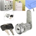thumbnail image 6 of figatia 4x30mm Door Locker Lock Cabinet Letter Mailbox Drawer Cupboard + Keys 4 Pcs, 6 of 8