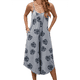thumbnail image 2 of Vestidos Bohemios Tipo Mameluco para Mujer, Ropa Extravagante, Ropa Hippie, Conjunto Elegante de una Pieza. Gris L, 2 of 7