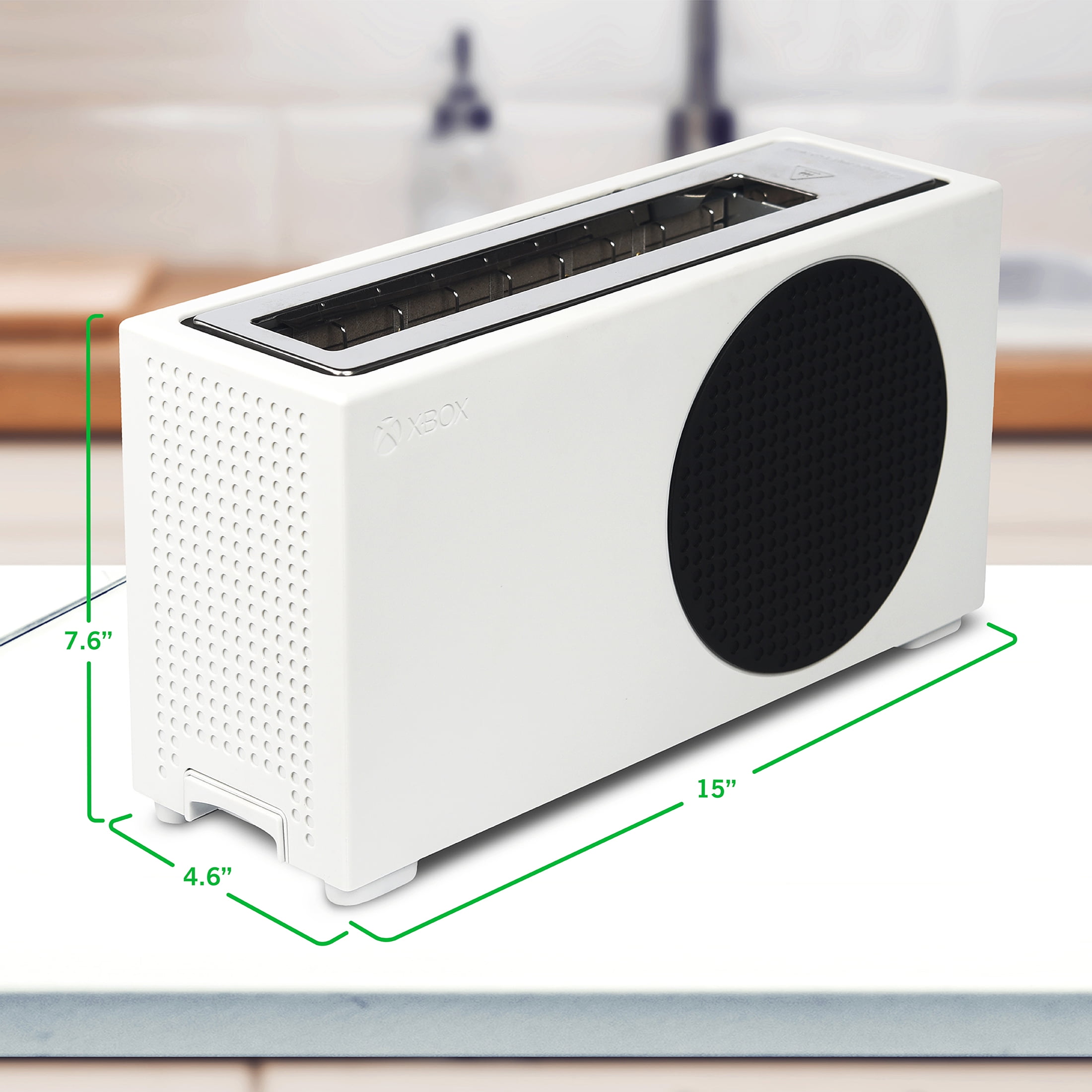 Xbox Series S Toaster 2 Slice Toaster with Wide Slot, Bagel Function,  Digitial Countdown Timer, with 6 Shade Settings