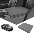 thumbnail image 6 of KBH Center Console Armrest Cover for Ford F150 2011-2014 with Jump Seat Console, PU Leather Middle Console Cover for Truck Interior Accessories (Dark Gray), 6 of 9