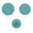 thumbnail image 3 of Modern 12-Piece Porcelain Dinner Set - 4 Complete Place Settings - Durable Ceramic Plates & Bowls - Stackable Dishware for Daily Use, 3 of 6