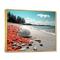 thumbnail image 2 of Designart "Beach Seashell Euphony" Nautical & Beach Floater Framed Canvas Art Print, 2 of 7