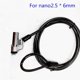 thumbnail image 1 of Computer Lock Laptop Lock Suitable for 6mmx2.5mm Nano Lock Hole for HP Laptop Security Key Lock, 1 of 5