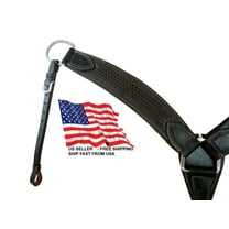 Western Breast Collar Horse Breastcollars Basket Weave Tooled Leather Black Breastcollar Barrel Racing Heavy Duty Roping Trail Pleasure