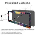 thumbnail image 4 of Colorful Forest Floral License Plate Cover 2 PCS Colorful Floral Licenses Plates Frames Front Licenses Plate Covers Car Tag Frame for Women Men US Vehicles 2 Hole Aluminum License Plate Frames, 4 of 6