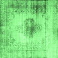 thumbnail image 1 of Ahgly Company Indoor Square Persian Emerald Green Traditional Area Rugs, 8' Square, 1 of 4