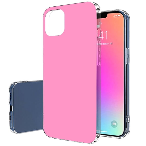 TalkingCase Slim Case for Apple iPhone 14 Pro, Slim Thin Gel Tpu Cover, Pink Print, Light Weight, Flexible, Soft, Anti-Scratch, Printed in USA