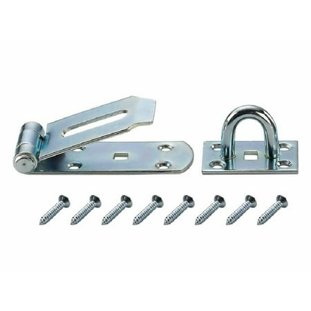 Gatehouse 7 1 4 Security Door Lock Extra Heavy Hasp Zinc Plated