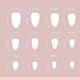 thumbnail image 3 of Fashionable 3D Flower Press On Nail For Daily Use ABS Material Snug Almond Shape Easy DIY Application, 3 of 4