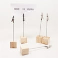 thumbnail image 6 of 20 Pcs Table Memo Holder with Clips Photo Holder Name Card Holder for Weddings, 6 of 17