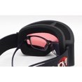 thumbnail image 3 of Gafas de esquí, gafas de esquí para snowboard, jet snow, moradas para mujeres, hombres, mujeres, jóvenes, adolescentes, compatibles con casco OTG, antivaho, 100 % protección UV, una, 3 of 3