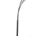thumbnail image 4 of Satin Black 5-Light Floor Lamp,Black Metal Lighting Lamps, 4 of 5