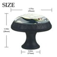 thumbnail image 4 of 4 Pcs Crocodile Knobs for Kitchen Cabinet Cupboard Dresser Bookcase Drawer Pulls Handles Round Home Decor, 4 of 8