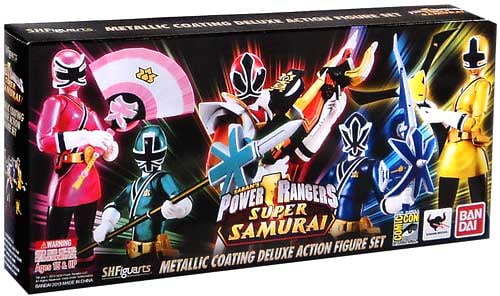 power ranger action figure set