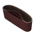 thumbnail image 2 of 75mm x 457mm 120 Grit Fine Abrasive Sanding Belt Sander Discs 5 Pack, 2 of 6
