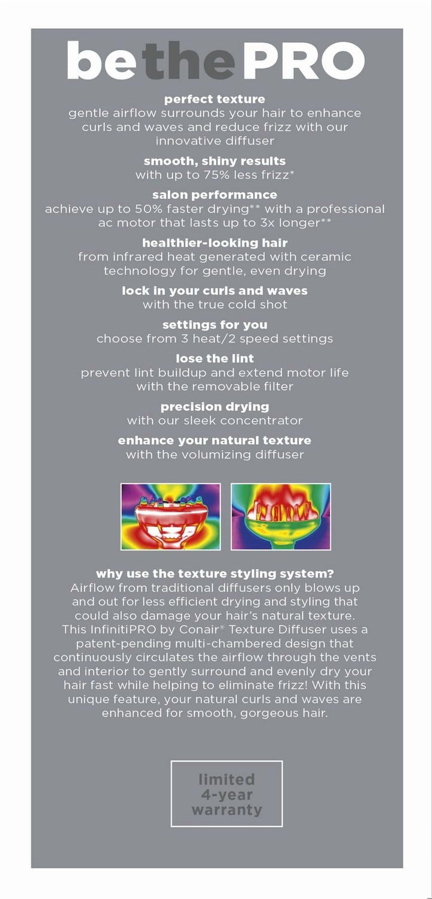 Sèche-linge volumisant INFINITIPRO par CONAIR® Sèche-cheveux