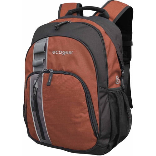 Ecogear Palila Backpack with Padded Laptop Sleeve, Red by Overstock
