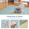 thumbnail image 6 of Dznils Baby Splat Mat for Under High Chair, Waterproof Non-Slip Dot Pattern Floor Mat, 43" x 43", 6 of 11