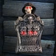 thumbnail image 4 of Pompotops Halloween Tombstone Decoration With Scary Sounds Glowing Sound Effects Tombstone For Party Halloween Patio Indoor And Outdoor Decoration, 4 of 7