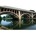 thumbnail image 2 of Putman, Tammy 24x17 White Modern Wood Framed Museum Art Print Titled - Bridge Reflections III, 2 of 4
