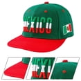 thumbnail image 7 of Jiibva Mexican Embroidered Baseball Cap Unisex Mexican Flag Hip Hop Hat Mexican Outdoor Recreational Sports Cap, 7 of 7
