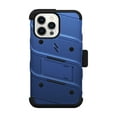 thumbnail image 3 of ZIZO BOLT Bundle for iPhone 14 Pro Max (6.7) Case with Screen Protector Kickstand Holster Lanyard - Blue, 3 of 6