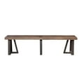 thumbnail image 3 of Home Square 3 Piece Set with Dining Table and Dining Bench in Natural-Black, 3 of 7