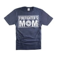 thumbnail image 4 of Women's Firefighter Shirts Firefighter's Mom Shirt Mother's Day Firefighter Shirts Mothers day Gifts (4X-Large Grey), 4 of 6