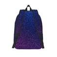 thumbnail image 3 of Naloa Neon Glitter Print Durable Canvas College Rucksack,Laptop Excursion Backpack,Travel Notebook School Backpack,Bookbag For Men Women, 3 of 5