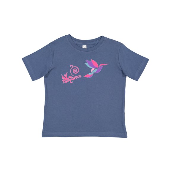 Inktastic Hummingbird Flying Swirl Girls Baby T-Shirt
